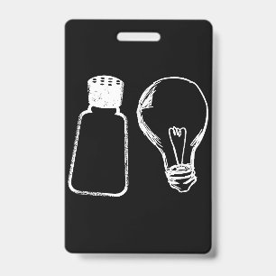 Salt & Light Be Ye Salt Bible Verses Matthew 513-1 ID Badge