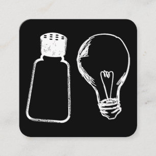 Salt & Light Be Ye Salt Bible Verses Matthew 513-1 Square Business Card