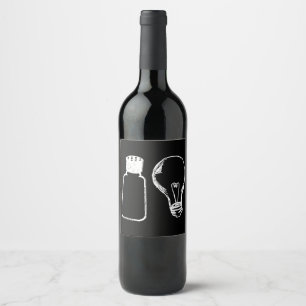 Salt & Light Be Ye Salt Bible Verses Matthew 513-1 Wine Label
