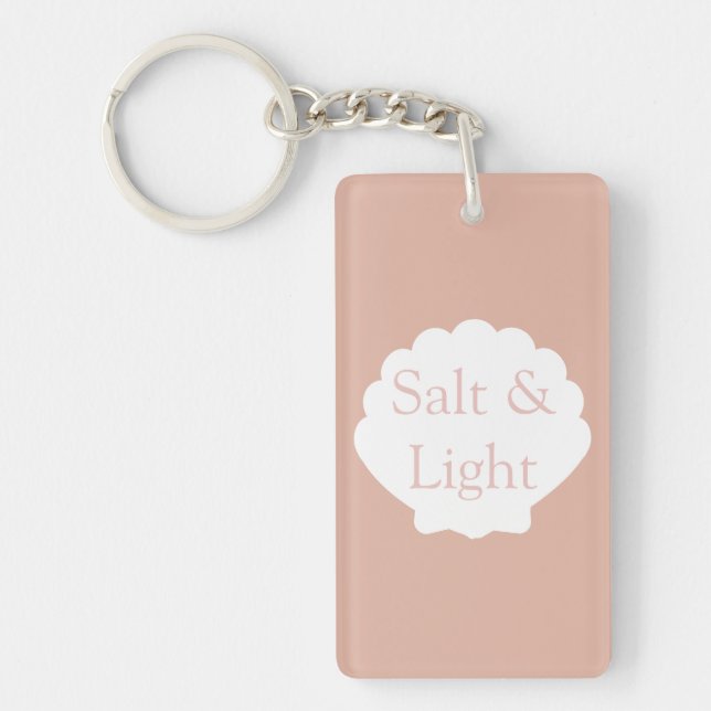 Salt & Light Keychain (Front)
