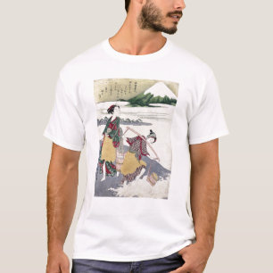 Salt Maidens on the Tago-no-ura Beach T-Shirt