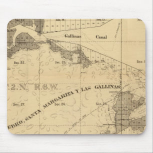 Salt marsh and tide lands mouse pad