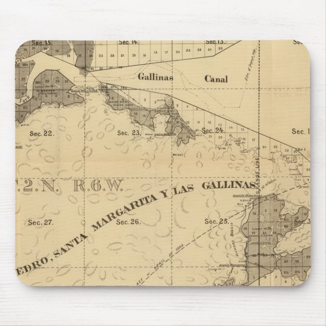Salt marsh and tide lands mouse pad (Front)