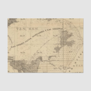 Salt marsh and tide lands tissue paper