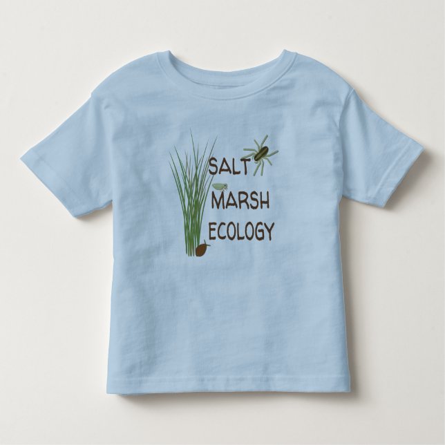 Salt Marsh Ecology - Toddler T-Shirt (Front)