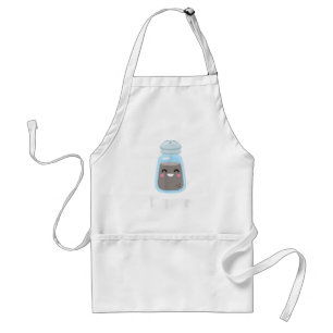 Salt & Pepper Matching Couple Halloween Best Frien Standard Apron