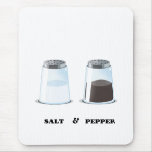 Salt & Pepper Mouse Pad