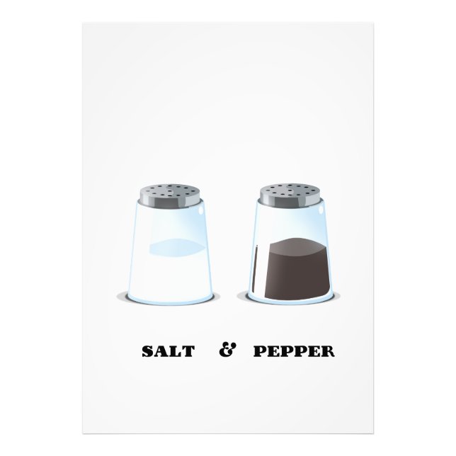Salt & Pepper Photo Print (Front)