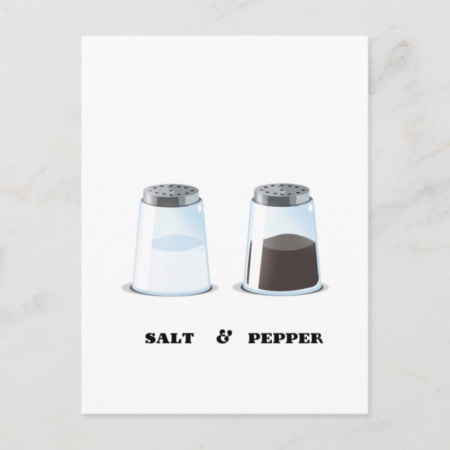Salt & Pepper Postcard (Front)