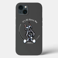Salt Pepper Schnauzer Its All About Me Solid