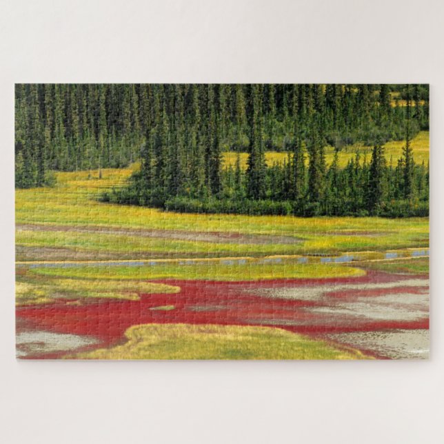 Salt Plain & Forest | Wood Buffalo National Park Jigsaw Puzzle (Horizontal)