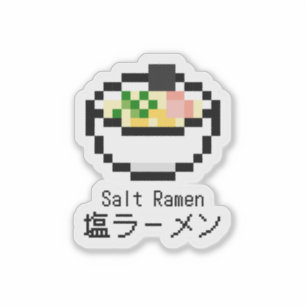 Salt Ramen Retro Pixel Art