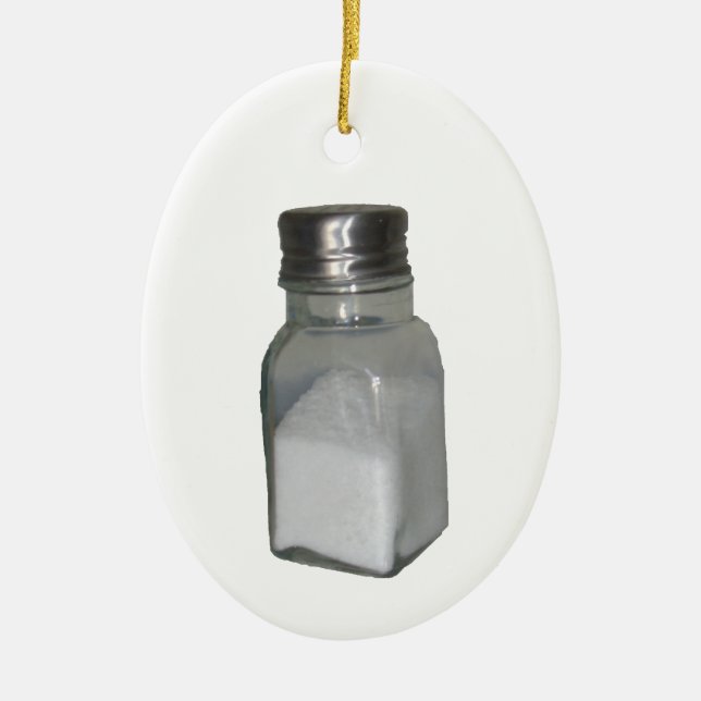 Salt Shaker Ceramic Tree Decoration (Front)