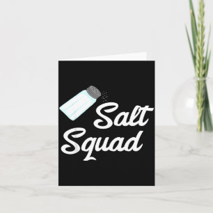 Salt Squad Glass Shaker Flavour Matching Group Card