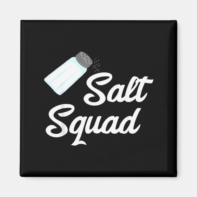 Salt Squad Glass Shaker Flavour Matching Group Magnet (Front)