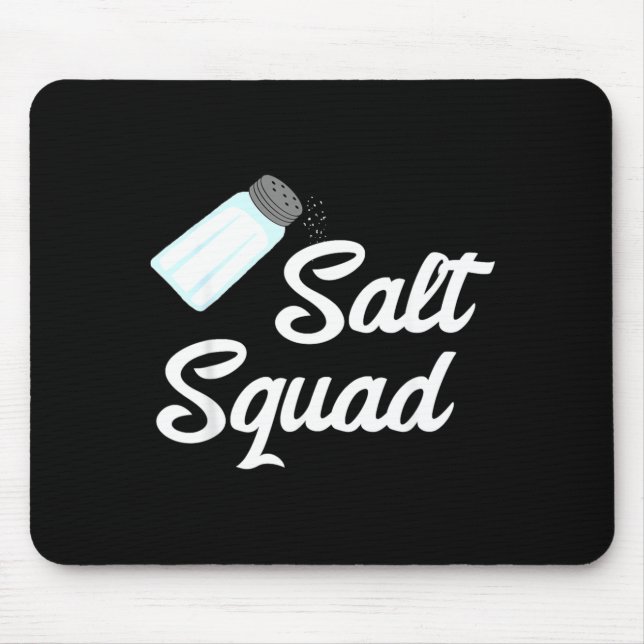 Salt Squad Glass Shaker Flavour Matching Group Mouse Pad (Front)
