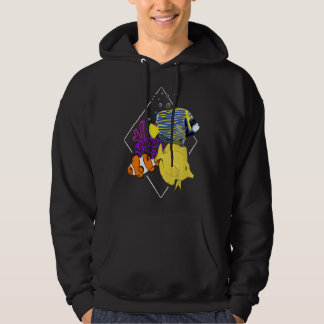 Salt Water Fish Marine Aquatic Hobbyist Hoodie