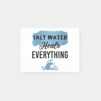 Salt Water Heals Everything Beach Lovers Gift