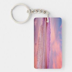 Salt Water Lake Death Valley Key Ring