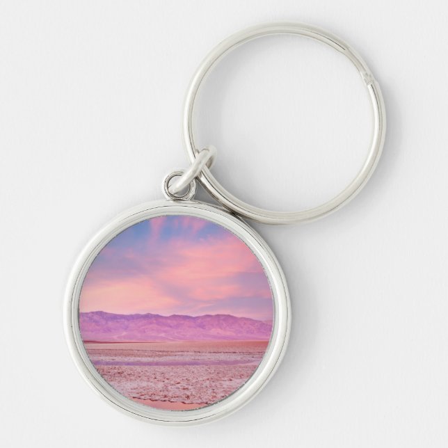 Salt Water Lake Death Valley Key Ring (Front)