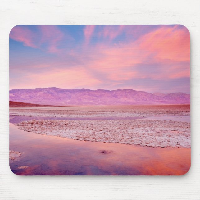Salt Water Lake Death Valley Mouse Pad (Front)