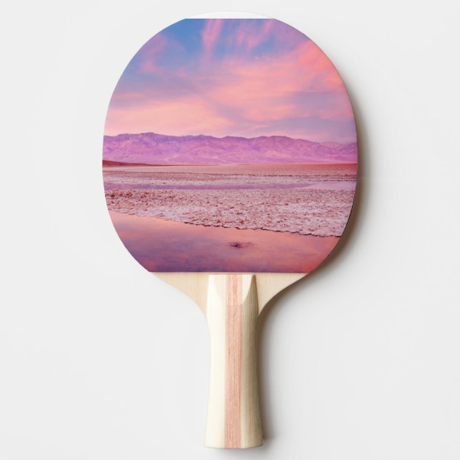 Salt Water Lake Death Valley Ping Pong Paddle (Front)