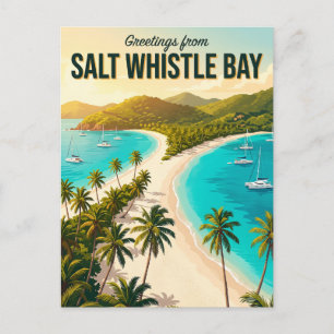 Salt Whistle Bay St. Vincent and the Grenadines Postcard