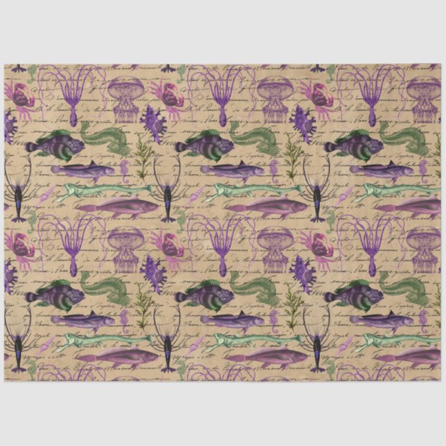 Salt Witch Grimore Series Design 17 Tissue Paper (Front)