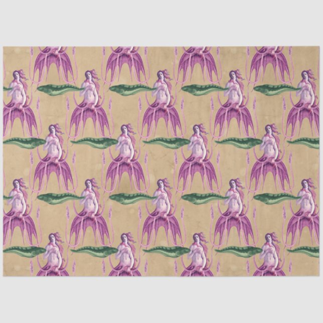 Salt Witch Grimore Series Design 18 Tissue Paper (Front)
