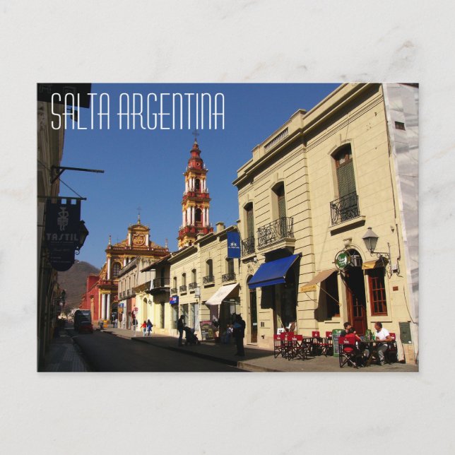 Salta Argentina Postcard (Front)