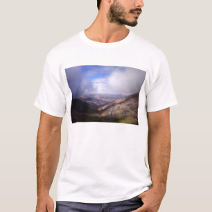 Salta Mountain Serpentine Road With Low Clouds T-Shirt