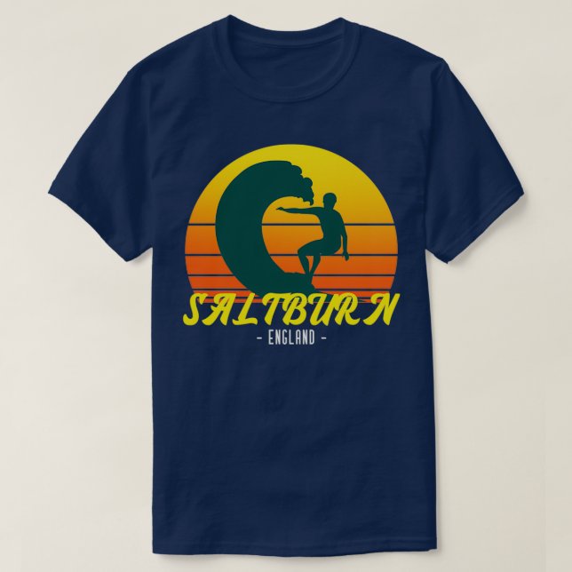 Saltburn Surf T-Shirt (Design Front)