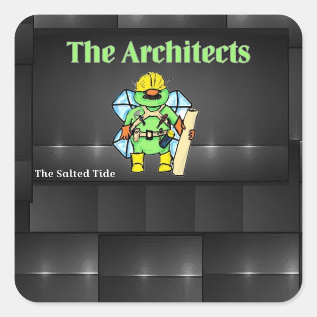 Salted Architects Thrive Sticker (Front)