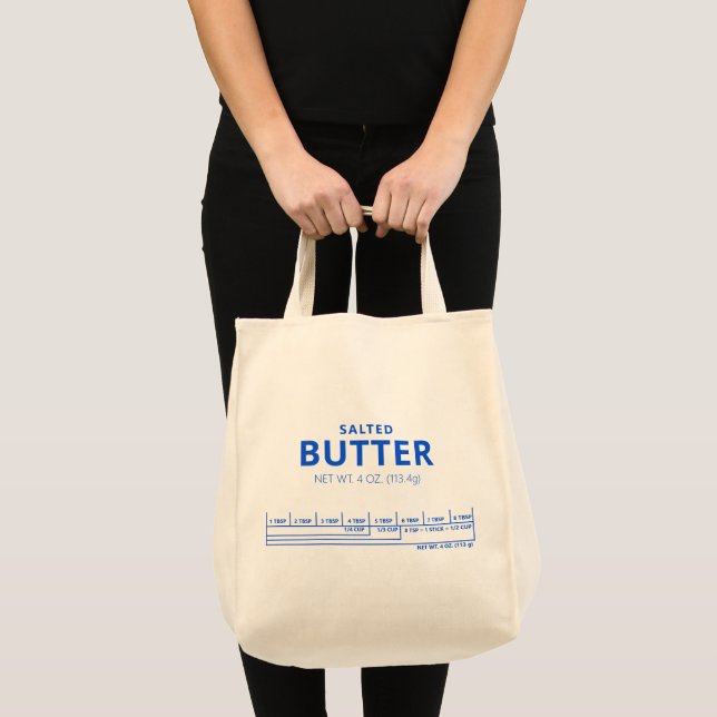 Salted Butter  Tote Bag (Front (Product))