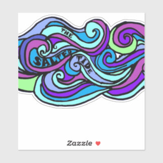 Salted Tide Custom-Cut Vinyl Sticker