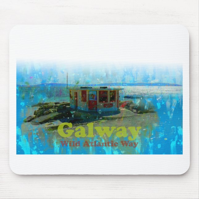 Salthill Prom, Galway, Ireland, Mouse Mat (Front)