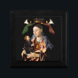 Salting Madonna and Christ Child Gift Box<br><div class="desc">Fine art image by Antonello da Messina.  Image of the Madonna holding baby Jesus in her arms.</div>
