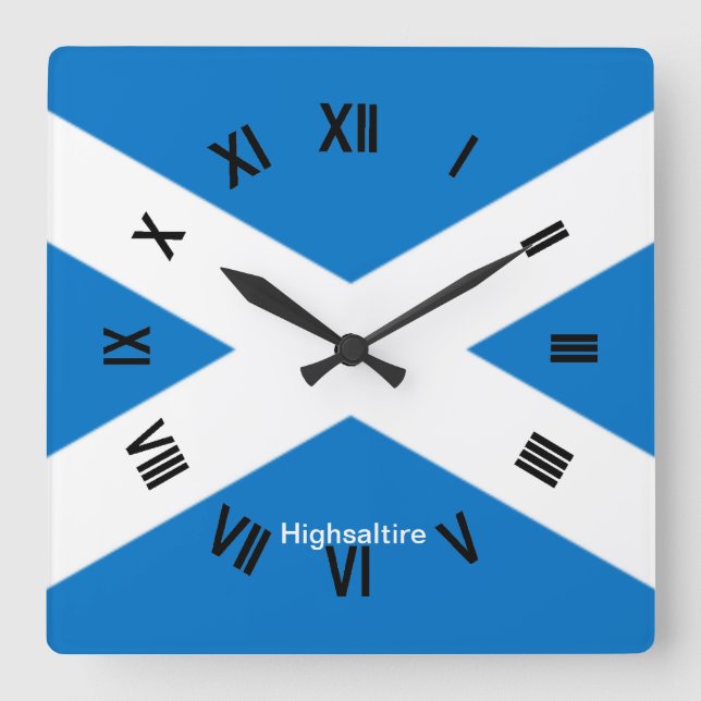 saltire clock by highsaltire (Front)