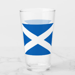 Saltire ~ Flag of Scotland Glass