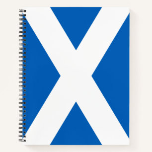 Saltire ~ Flag of Scotland Notebook