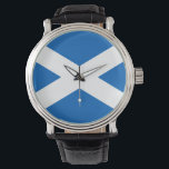 Saltire ~ Flag of Scotland Watch<br><div class="desc">Flag of Scotland,  also known as the Saltaire,  featuring the Cross of Saint Andrew.</div>
