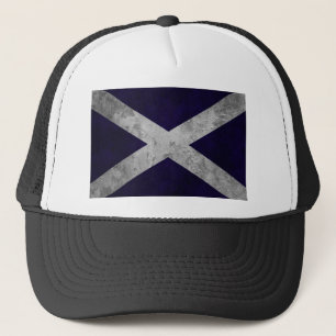 Saltire Grunge Trucker Hat