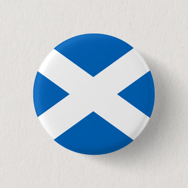 Saltire Scotland Flag Pin Badge (Front)