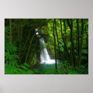 Salto do Prego, Azores Poster