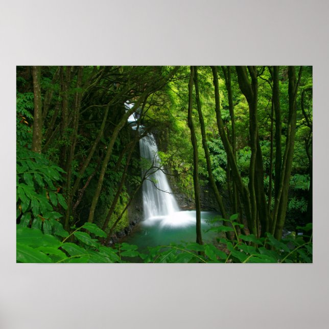 Salto do Prego, Azores Poster (Front)