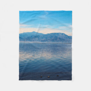 Salton Sea Tranquility Fleece Blanket