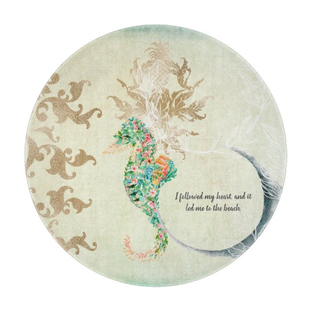 Saltwater Beach Life  Cutting Board (Front)