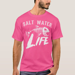 Saltwater Fishing Fisherman Bass Fishing Rod Bobbe T-Shirt
