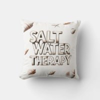 Saltwater Therapy Ocean Quote Summer Beach Design