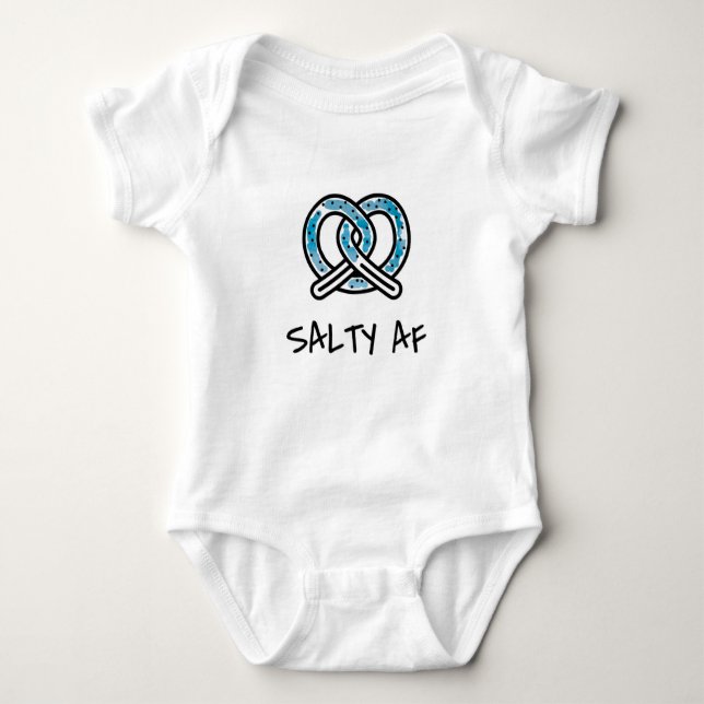 Salty AF - Baby Bodysuit (Front)